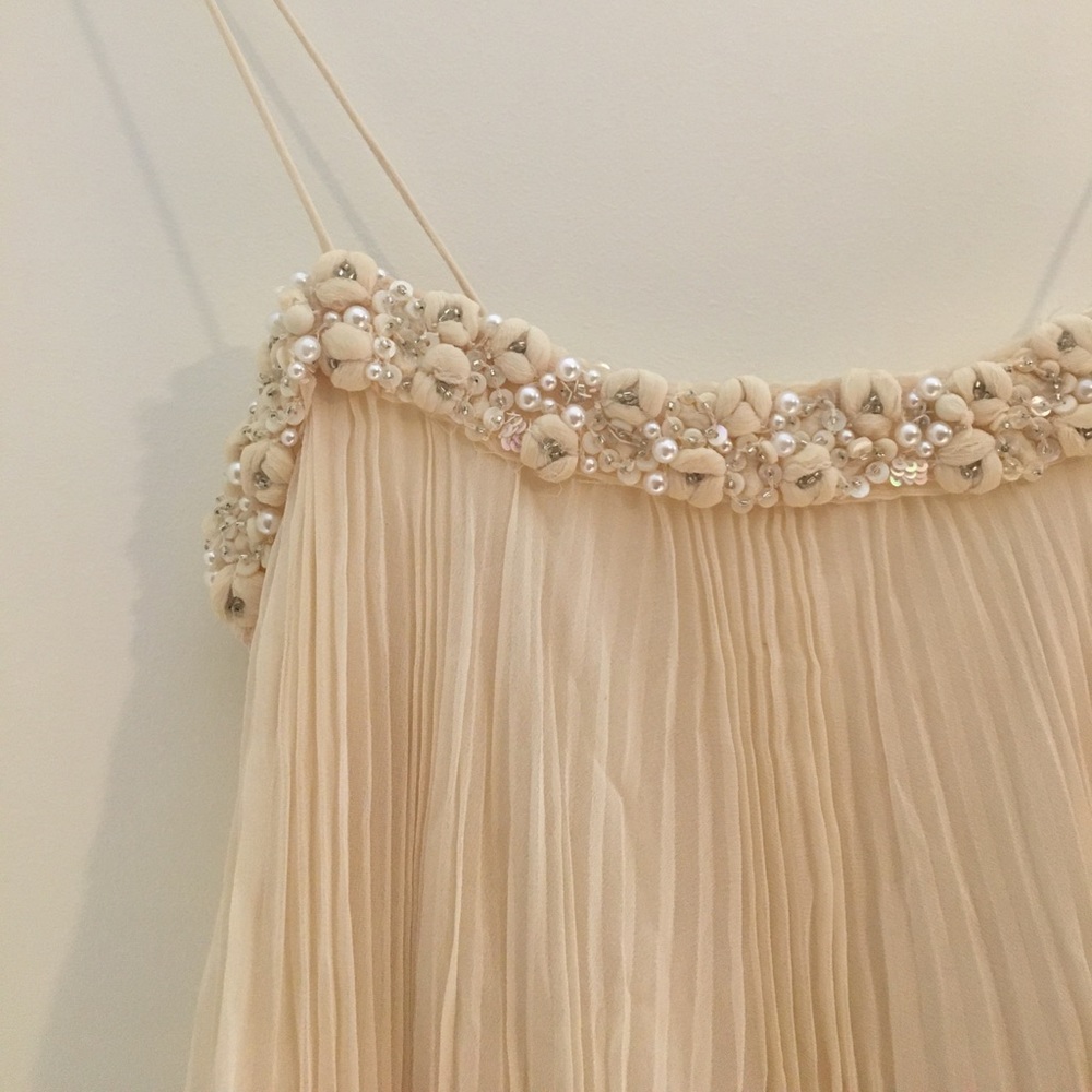 Vintage Cream Cocktail Dress